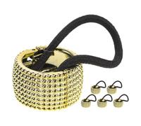 TOPBATHY 6 Pezzi Polsini Elastici per Coda di Cavallo Donna Accessorio Versatile in Plastica Resistente per Styling Quotidiano Design Delicato e Stile Unico