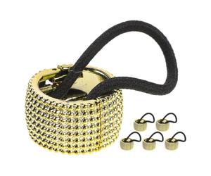 TOPBATHY 6 Pezzi Polsini Elastici per Coda di Cavallo Donna Accessorio Versatile in Plastica Resistente per Styling Quotidiano Design Delicato e Stile Unico