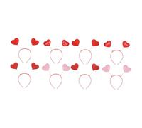 TOPBATHY 8pezzi Grazie per Richiesta Ecco Titolo in Italiano che Rispecchia le Tue Esigenze Cerchietto per Capelli Forma di Cuore per San di Decorazione per Capelli da Festa Femminile