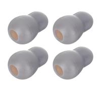 TOPBATHY Accessori Auricolari Per Stetoscopio, Tappi Auricolari Di Ricambio In PVC Morbido Grigio, 4 Pezzi, Per Clinica e Ospedale, Leggeri, Universali e Isolamento Acustico