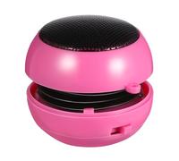 TOPBATHY Altoparlante Portatile USB Ricaricabile Versione 2.1 per Laptop | Ingresso Aux e Cavo da 3, 5mm Integrato, Corpo in Abs e Ferro, Colore Rosa
