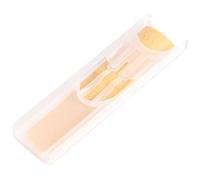TOPBATHY Ance per Sassofono Contralto in Resina Forza 25 Set 5 Pezzi Colore Cachi per Strumenti a Fiato Suono Stabile Resistente Uso Professionale