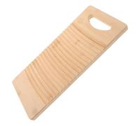 TOPBATHY Asse Da Lavare Per La Casa in Bambù 40x18x1,8 Cm Superficie Antiscivolo Per Lavaggio a Mano Pannolini e Vestiti Ragazzo Ragazza, Lavamani Portatile Per Pulizia e Asciugatura Facile