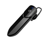 TOPBATHY Auricolare Wireless Mono Versione 4.2 Nero in ABS con Gancio | Guida e Allenamento, Connessione Stabile, Ascolto Musica, Mani Libere, Adatto a Telefoni e Taccuini