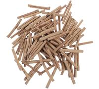 TOPBATHY Bastoncini Legno Rotondi DIY Artigianato per Lavoretti Giochi e Decorazioni Fai da Te Materiale Naturale per Progetti Creativi e Modellismo