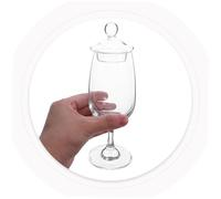 TOPBATHY Bicchiere da Degustazione Whisky con Vetro per Potenziati per Bourbon Dolci e Serate Eleganti