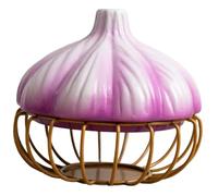 TOPBATHY Cestino Portaoggetti - Forma Creativa Di Aglio Contenitore Compatto Per La Cucina Per Organizzare Frutta Uova E Altro Ancora