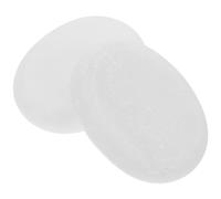 TOPBATHY Chinese Massage Stones 2pezzi in Marmo Bianco, Hot Massage Rock per Uso Domestico e Spa, Pietre per Massaggi per Uomini e Donne