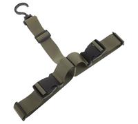 TOPBATHY Cinghia Appendiabiti Regolabile per Stivali da Pesca Militare in Nylon Resistente Gancio Multifunzionale per Asciugatura e Organizzazione Scarponi da Guado per Escursionismo e