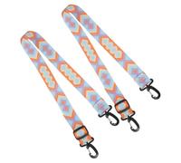 TOPBATHY Cinghia Regolabile per Trasporto Scarponi da Sci e Pattini da Ghiaccio Tracolla Resistente Fibbia Set 2 Pezzi 90 CM Accessorio Pratico per Sport Invernali e Attività Outdoor