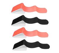 TOPBATHY Cinghie da Sci Regolabili 4 Pezzi per Trasporto e Fissaggio Snowboard Nastri Resistenti Passante e Gancio per Sport Invernali all’Aperto Kit Accessori per Attrezzatura da Sci