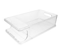 TOPBATHY Contenitore Per Bevande Distributore Elettrico Dispensa Per Organizzare Le Bevande Contenitori Di Stoccaggio Coperchi Di Lattine Di Soda Può Rack Transparent L'animale Domestico