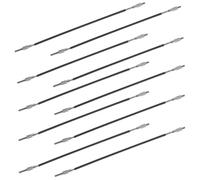 TOPBATHY Cordino di Coda in Metallo per Viola 4/4-3/4, Kit 10 Pezzi Antiscivolo per Incordatura, Accessori di Ricambio per Migliorare Stabilità e Qualità del Suono