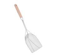 TOPBATHY Cucchiaio Filtrante Acciaio Inossidabile con Utensile per Scolare e Separare Olio per Frittura per Fritte Donuts e