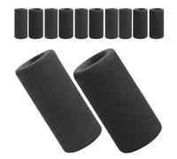 TOPBATHY Custodia in Spugna Isolante 12 Pezzi per Pompa Co2 Bicicletta Copertura Protettiva Antigelo 18/21 MM Accessorio Portatile per Gonfiatore Pneumatici da Ciclismo Protezione Mani