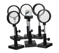 TOPBATHY Esperimenti Ottici per Scuola con Lenti Convesse e Concave Prisma e Specchi Piani e Curvi Kit Didattico per Laboratori Scienze e