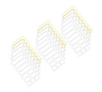 TOPBATHY Etichette Adesive Autoadesive Scrivibili Impermeabili per 18 Fogli in 6 Colori Etichette Rimovibili per Biberon Asili Nido e Scuola Materna Adesivi per Organizzazione e