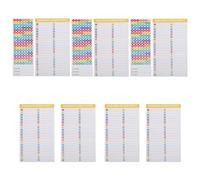 TOPBATHY Etichette Adesive per Pannelli Interruttori Kit da 10 Fogli Impermeabili per Quadri Elettrici Numeri e Catalogo, Adesivi per Centro di Carico per Uso Industriale e Domestico