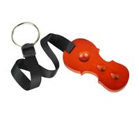 TOPBATHY Fermo Puntale Violoncello in Legno Massello con Regolabili Antiscivolo Supporto per Ancoraggio e Protezione Pavimento Base Leggera e Resistente con Cinturino Nylon Estendibile