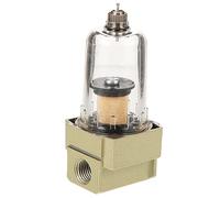 TOPBATHY Filtro Separatore Compressore Aria in Policarbonato e Rame Separatore Olio-acqua Filtro Spray Per Utensili Ad Aria Compressa Struttura Compatta e Facile Da Usare