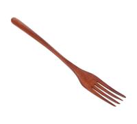 TOPBATHY Forchetta in Legno Per Cucinare, Utensili Da Cucina in Legno, Forchetta Riutilizzabile Con Manico Lungo, Stile Giapponese, Sicura Per Superfici Antiaderenti, 22.5 Cm