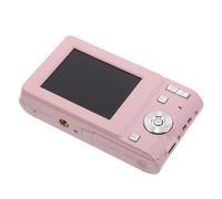 TOPBATHY Fotocamera Digitale Mini Compatta Rosa con Zoom 16x per Viaggi | Corpo in Abs, Modalità di Ripresa Versatili, Uso Semplice, Adatta a Feste e Tutte le Età
