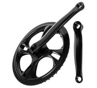 TOPBATHY Guarnitura Singola velocità per Mountain Bike Denti Leggera e Antiscivolo Ricambio Pratico per Bici da Viaggio e Outdoor