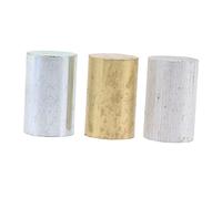 TOPBATHY Kit Cilindri Metallici per Indagini sulla Densità Rame Alluminio Set da 3 Pezzi per Esperimenti Scolastici