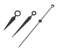 TOPBATHY Lancette Orologio Nero Compatibile Lancette Meccaniche Precisione Ricambio e Riparazione DIY per Modifica e Restauro