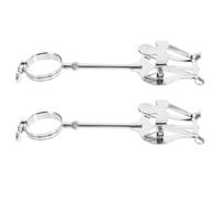 TOPBATHY Leggio Portatile per Spartiti Musicali 2 Pezzi Clip per Spartiti per Clarinetto e Tromba Supporto Leggero e Compatto per Musicisti in Viaggio e Bande Musicali