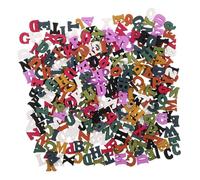 TOPBATHY Lettere in Legno Alfabeto per Bambini 300 Pezzi, Supportano Gioco Educativo e Stimolano la Percezione Visiva, per Scuole e Aule Scolastiche