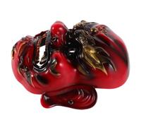TOPBATHY Maschera da Halloween in Resina Rossa Design Unico e Leggero per Cosplay e Feste, Comoda da Indossare per Tutte le Età