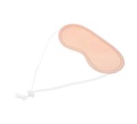 TOPBATHY Maschera Occhi Design Anti-perdita Impacco di Olio di Ricino in Cotone Riutilizzabile Morbida e Portatile per Migliorare la Qualità del Sonno