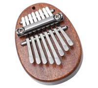 TOPBATHY Mini Kalimba 8 Tasti in Legno Portatile a Pollice, Mini Pianoforte a Dita per Principianti e Ragazzo Ragazza, Strumento Musicale Compatibile per Performance e Pratica Ovunque