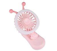 TOPBATHY Mini Ventilatore Portatile Ricaricabile Piccolo Ventilatore Portatile Con Luce Per La Notte Ventilatore Portatile Compatto Per Donne E Ragazze