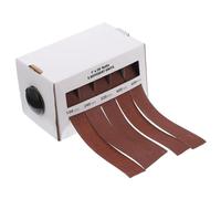 TOPBATHY Nastro Abrasivo per Levigatura e Lucidatura Metalli e Legno Rotolo Estraibile in Smeriglio Resistente Tagliabile Misura Alta Efficienza e Adattabilità per Finiture Precise