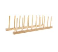 TOPBATHY Organizer per Avvolgitori da Cucito in Legno con Base Stabile Supporto Portafilo Antinvolucro per Fili da Ricamo Semplice e Pratico per Appassionati di Te