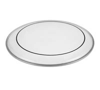 TOPBATHY Pelle per Tamburo Silenziosa a Doppio Strato 14" Bianca per Rullante e Tom, Pad per Batteria da Allenamento Riduzione Rumore, Accessorio per Batteristi Professionisti e