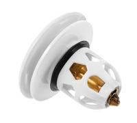 TOPBATHY per Lavabo Bagno Pressione con Filtro Antipeli e Antintasamento Design Sottile e Funzione Scarico Efficiente per Lavelli Cucina e Bagno