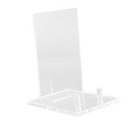 TOPBATHY Piatti Acrilico Trasparente per Esposizione Libri e Piatti Decorativi per Musei e Scuole Design e Moderno Materiale Acrilico Resistente