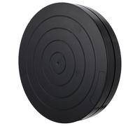 TOPBATHY Piatto Girevole Rotondo in Plastica 18 CM Giradischi per Scultura in Argilla Cuscinetto Rotante Resistente per Ceramica e Modellazione Artigianale Base Girevole Pratica per