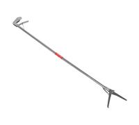 TOPBATHY Pinza per Cattura in Acciaio Inossidabile con Impugnatura Antiscivolo Strumento per Rettili Anguille e Granchi Design Bocca Dritta per Presa Precisa