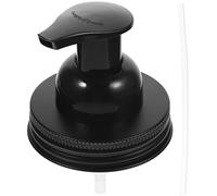 TOPBATHY Pompa ad Alta Efficienza Dosatrice per e Bottiglia Acciaio Inossidabile in Design Nessun Bisogno di Attrezzi di Lozione Adatta per Barattoli Mason Neri