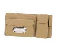 TOPBATHY Porta Occhiali Box per Fazzoletti e Organizer per Carte Salvaspazio per Interni Auto