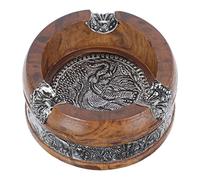 TOPBATHY Posacenere Decorativo in Legno A Forma Di Elefante Unico Nel Suo Genere Contenitore Per Fuliggine Per Soggiorno Ufficio