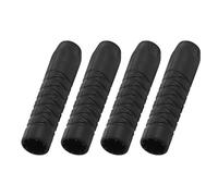 TOPBATHY Protezione per Frusta Flessibile Subacquea 4 Pezzi in Gomma Nera Manicotti Anti-Groviglio Leggeri per Attrezzatura Immersione Subacquea Accessori Sicurezza Regolatore e Tubo