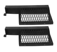 TOPBATHY Rete per Porta Calcio Balilla in Plastica Nera 2 Pezzi Custodia Rete per Raccolta Palline Calcio Balilla Accessorio Compatto per Giochi da Tavolo e Partite Interattive