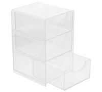 TOPBATHY Scatola Cassetti Trasparenti Organizer Per Cassetti Vano Astuccio Con Desktop Organizzatore Della Scrivania Colore Cassetto Tavolo Organizzare Acrilico Trasparente