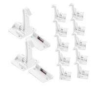 TOPBATHY Serrature Per Armadietti A Prova Di Confezione Da 12 Non Necessita Di Trapano Universali Per La Sicurezza Delle Ante Degli Armadietti Facili Da Installare