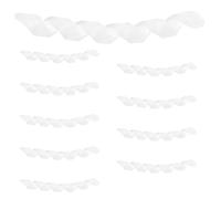 TOPBATHY Set 10 Pezzi Avvolgicavo a Spirale Trasparente per Cavi Cambio e Freno Bici Protezione Flessibile in Gomma AntiGraffio per Alloggiamento Cavi Biciclette per Manutenzione Ciclismo